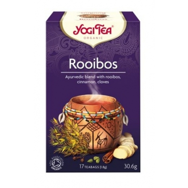 Ceai Bio fara cofeina, Yogi Tea - Rooibos, 30 g