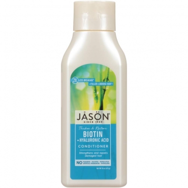 Balsam de par Biotin cu acid hialuronic pt intarirea si repararea parului deteriorat, Jason 473 ml