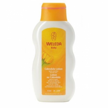 Oferta-Lotiune de corp Weleda cu galbenele pt. bebelusi, 200 ml