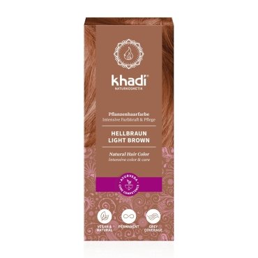 Vopsea Henna Khadi - Saten Deschis, 100 g