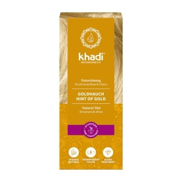Vopsea Henna Khadi - Blond Auriu