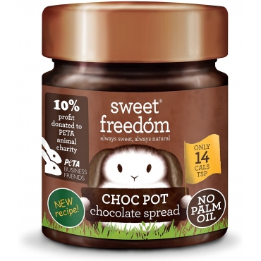 Crema de ciocolata tartinabila Choc Pot, Sweet Freedom, 250 g
