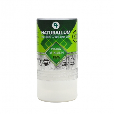 Deodorant Piatra de Alaun, Naturallum, 120 g