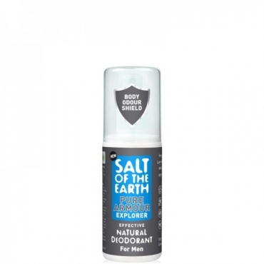 Deodorant spray cu alaun, Pure Armour Explorer, Salt of the Earth, pt. barbati, 100 ml