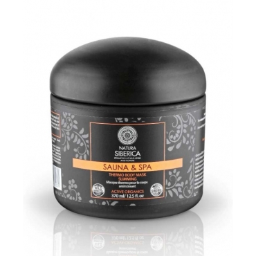 Masca de corp Thermo, Natura Siberica, pt. slabire si fermitate, Sauna & Spa, 370 ml