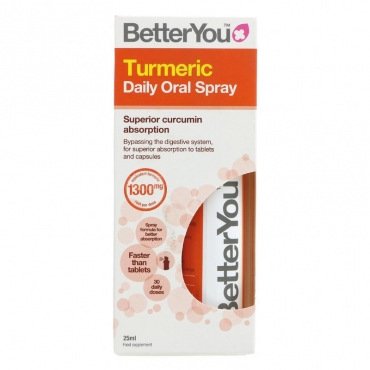 Spray oral cu turmeric, Better You, 25 ml
