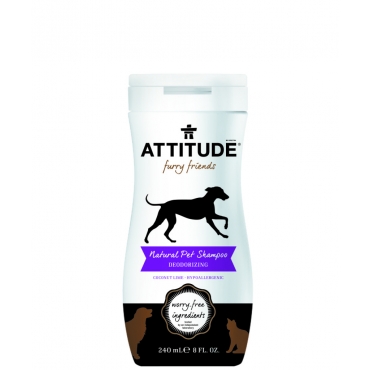 Sampon natural pentru animale, Attitude, dezodorizant, Coconut Lime, 240 ml