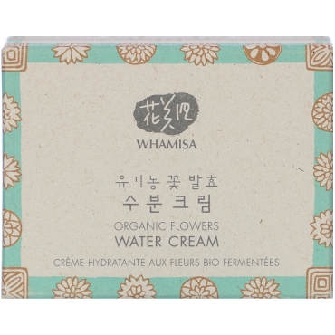 Crema coreeana bio de fata, super hidratanta cu lotus sacru si guma natto, Water Cream, Whamisa 51 ml
