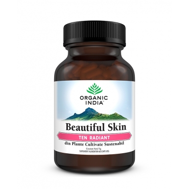 Beautiful Skin, Ten Radiant, Organic India, 60 cps vegetale