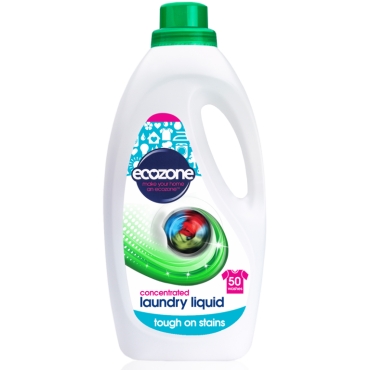 Detergent concentrat pt. rufe, aroma Fresh, 50 spalari, Ecozone, 2 L