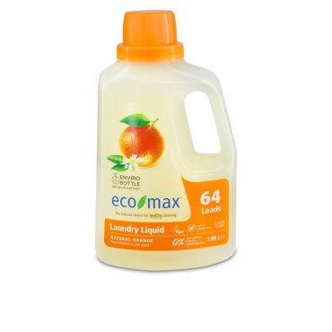 Detergent concentrat rufe cu portocala, Ecomax, 1.89 (64 spalari)