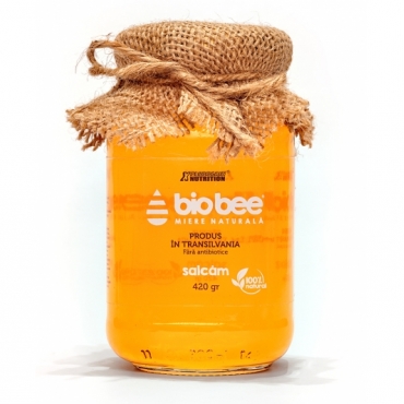 Miere naturala de salcam, BioBee, 420 gr