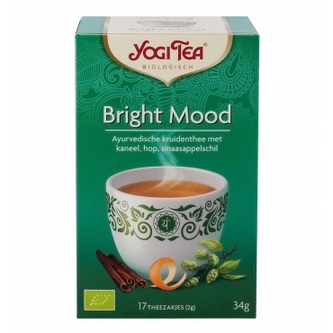 Ceai Bio Yogi Tea - Buna Dispozitie, 34 g