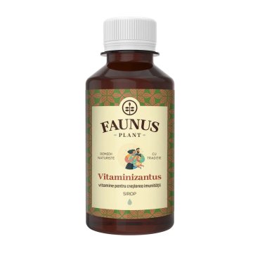 Sirop Vitaminizantus, Faunus Plant, 200 ml