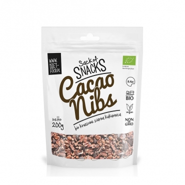 Oferta-Cacao nibs bio raw - antidepresiv natural, Diet Food, 200 g