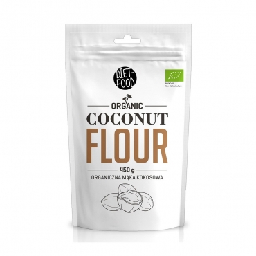 Faina de cocos bio - indice glicemic scazut, Diet Food, 450 g