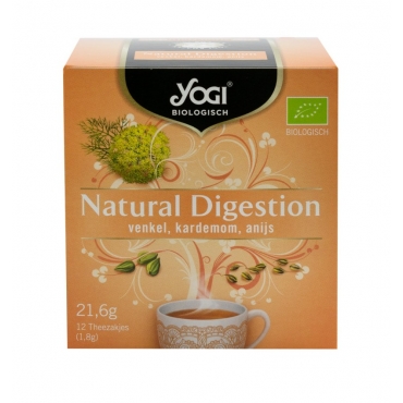 Ceai bio digestie naturala, Yogi Tea, 12 plicuri 