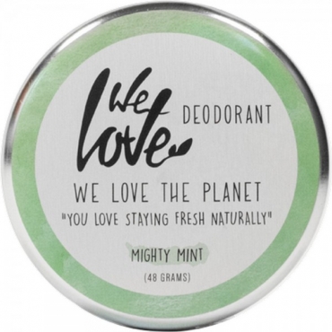 Oferta- Deodorant natural crema Mighty Mint, We love the planet, 48 g
