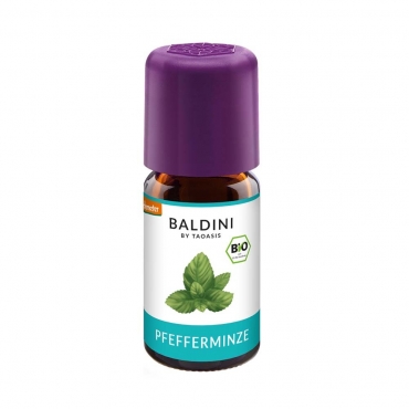 Ulei esential de menta piperata, alimentar, Baldini, 5 ml