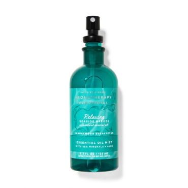 Spray de corp si camera Aromatherapy, Relaxing, Seaside Breeze, Bath and Body Works, 156 ml