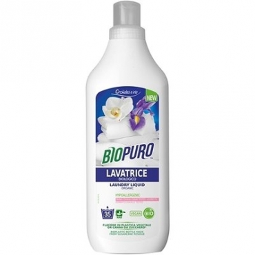 Detergent hipoalergen pentru rufe albe si colorate bio, Biopuro, 1L