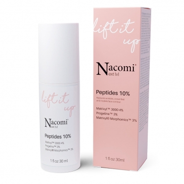 Ser facial cu peptide 10%, Next Level, Fluff, Nacomi, 30 ml