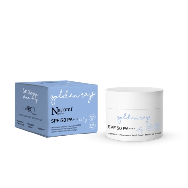 Crema de zi SPF 50 UV, City, Nacomi, 50 ml