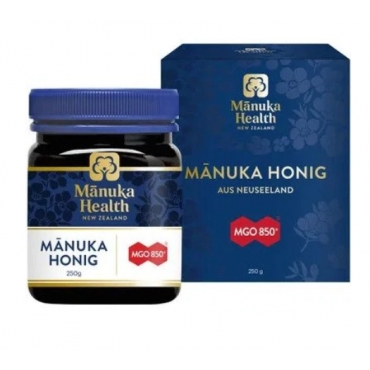 Miere de Manuka, MGO 850+, Manuka Health, 250 g