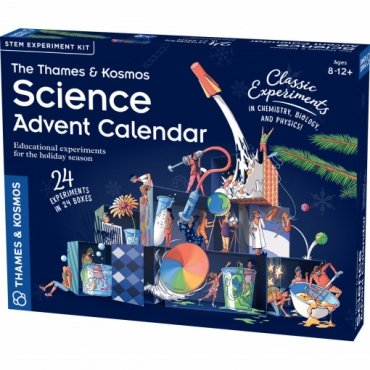 Kit STEM Calendarul stiintific de Advent, Thames & Kosmos, 8 ani +