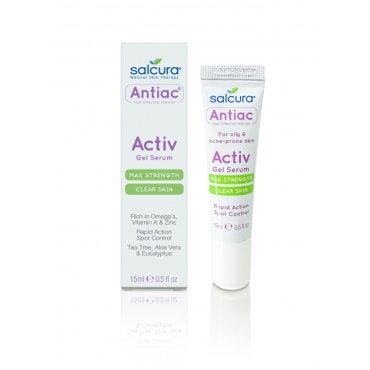 Oferta- Gel tratament Antiac, acnee si pete pigmentate, pt fata si corp, Salcura 15 ml