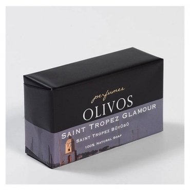 Oferta- Sapun parfumat, pt ten, corp si par, Saint Tropez Glamour, cu ulei de masline extra virgin, Olivos, 250 g