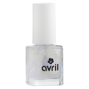 Lac de unghii top coat cu sclipici auriu - Avril, 7 ml