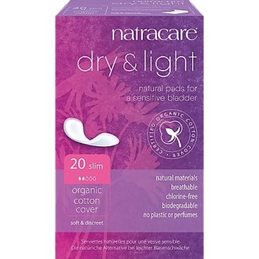 Oferta - Absorbante light pentru incontinenta urinara, Natracare