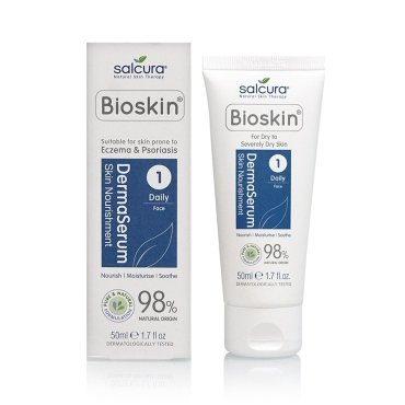 Oferta - Dermaserum - ser facial super hidratant, pt. ten uscat, predispus la eczeme, psoriazis sau mancarimi, Salcura, 50 ml