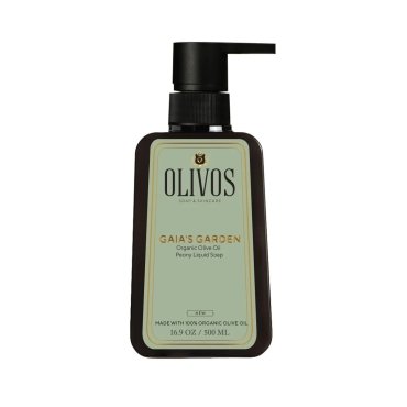 Sapun lichid Gaia's Garden cu ulei de masline si parfum de bujor, Olivos, 500 ml