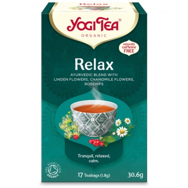 Ceai Bio fara cofeina, Yogi Tea - Calmant, 30 g