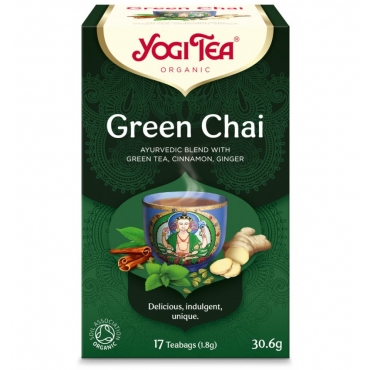 Ceai Bio Yogi Tea - Verde, 30 g