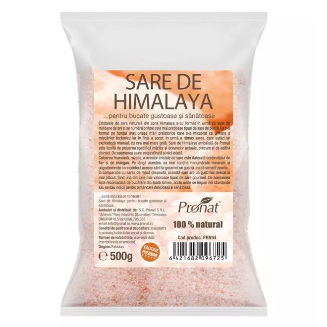 Sare de Himalaya, la punga,  500 g