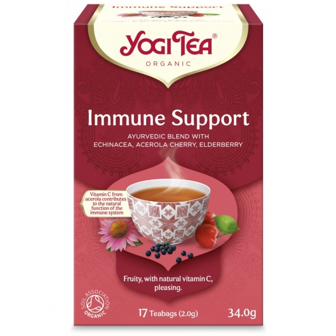 Ceai bio Yogi Tea - Imunitate, 34 g