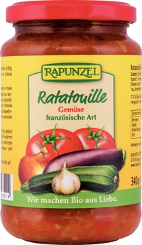 Sos Ratatouille bio, Rapunzel, 340 g