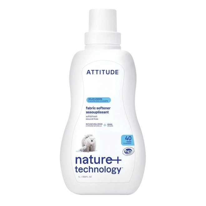 Balsam de rufe, 40 de spalari, flori de camp, Attitude, 1L