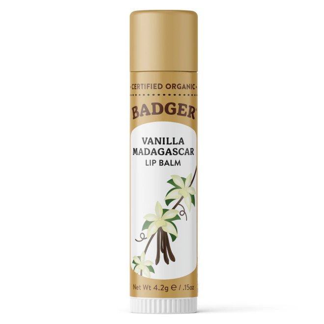 Balsam de buze Vanilla Madagascar, Badger 4.2 g
