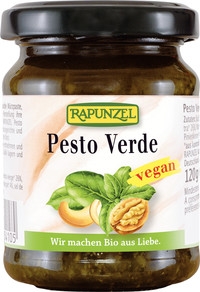 Pesto verde vegan, Rapunzel, 120 g