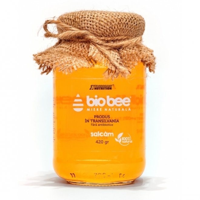Miere naturala de salcam, BioBee, 420 gr