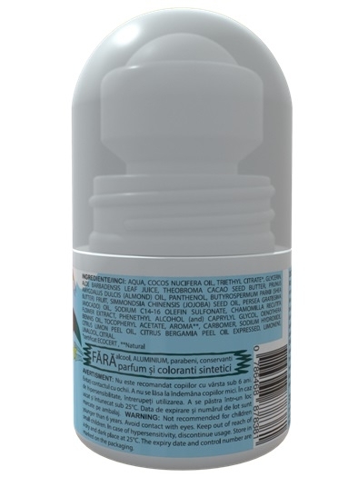 Deodorant natural pentru baieti, An-Tan-Te, Nimbio, 30 ml