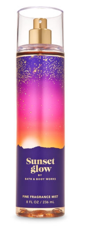 Spray de corp Sunset Glow, Bath and Body Works, 236 ml