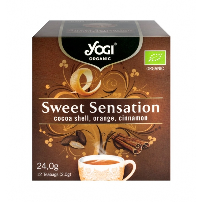Ceai bio Sweet Sensation, Yogi Tea, 12 plicuri