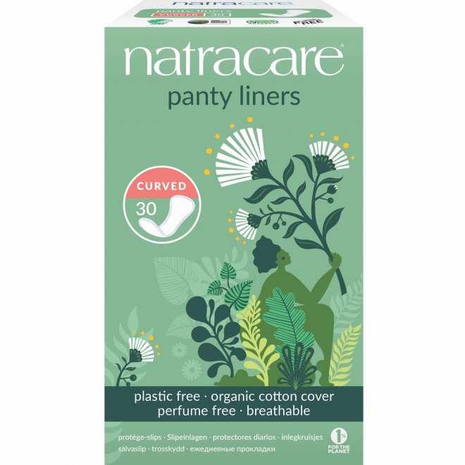 Oferta- Absorbante zilnice bio - Curbate, Natracare, 30 buc