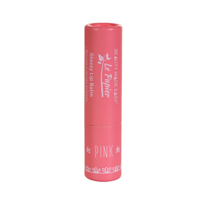 Balsam de buze lucios cu colagen -Pink, Beauty Made Easy, 3.5g