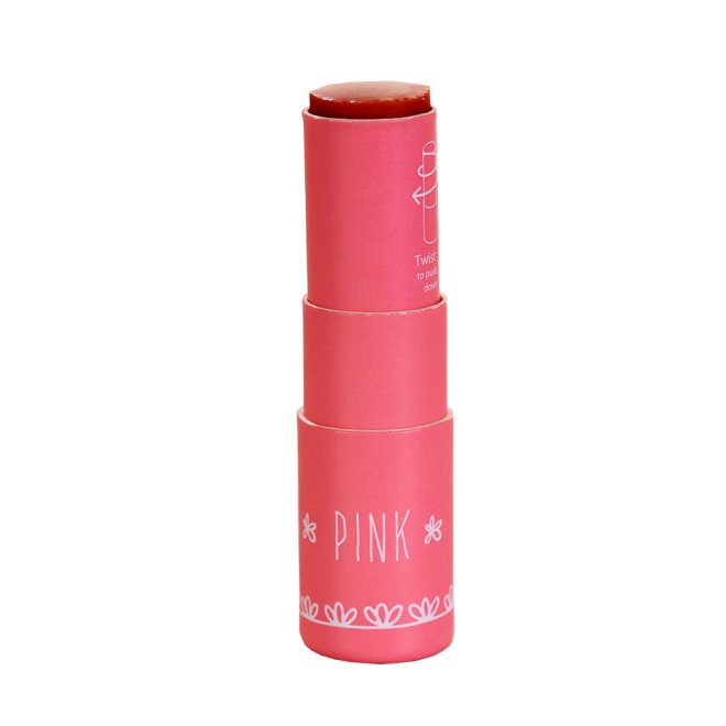 Balsam de buze lucios cu colagen -Pink, Beauty Made Easy, 3.5g